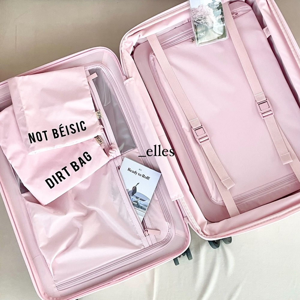 Béis Sakura Pink Carry-on Roller (Rare)